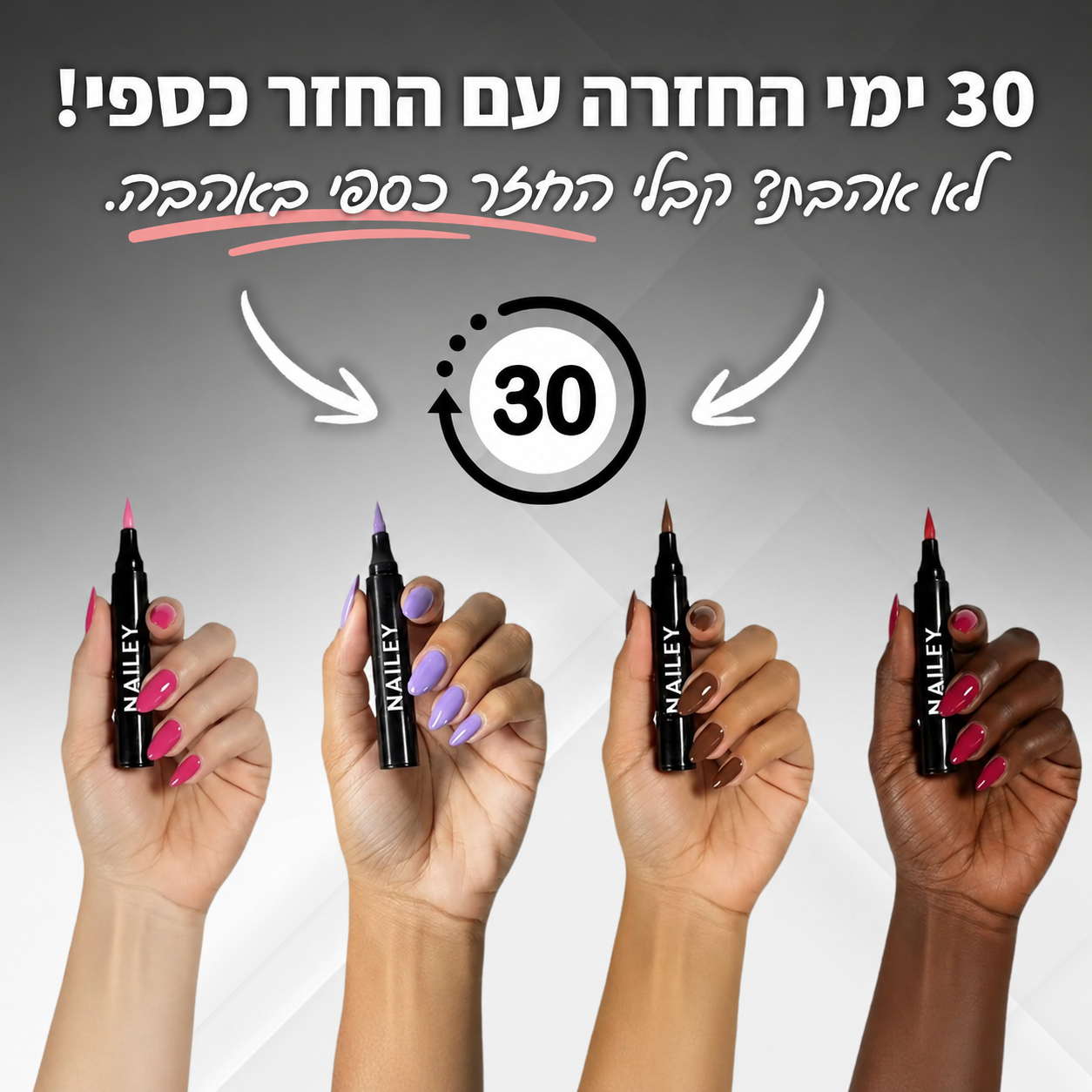 מארז עפרונות לק של ניילי